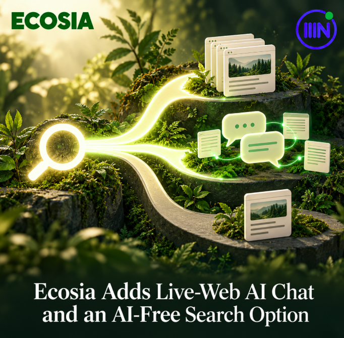 Ecosia AI Search Adds Mistral 4, Web Source Mode & AI-Free Search