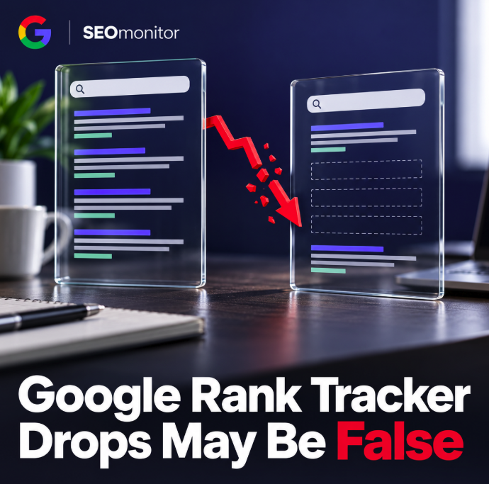 Google Rank Tracker Drops May Be False